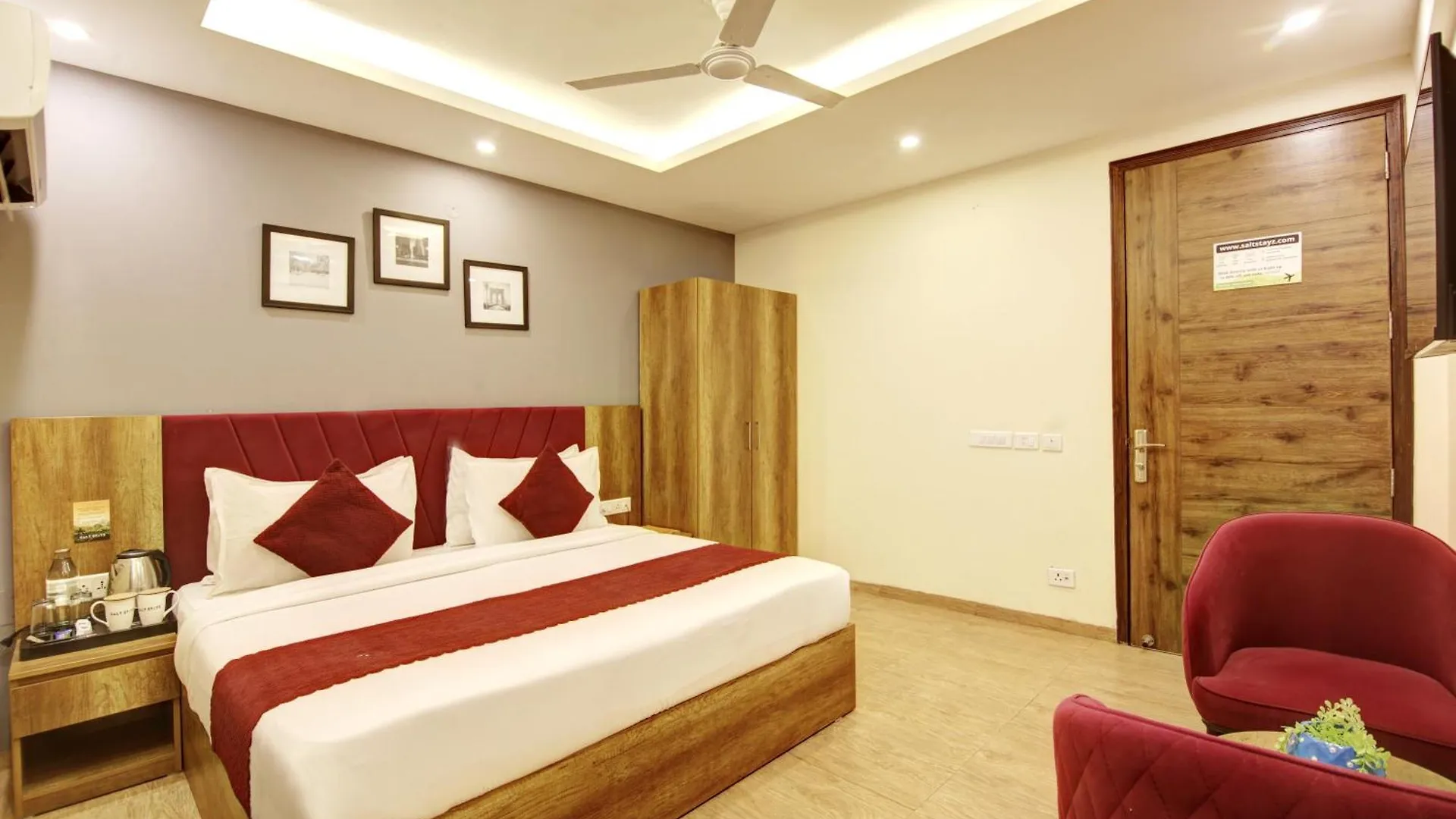 Saltstayz Hotel Huda City Center Gurgaon